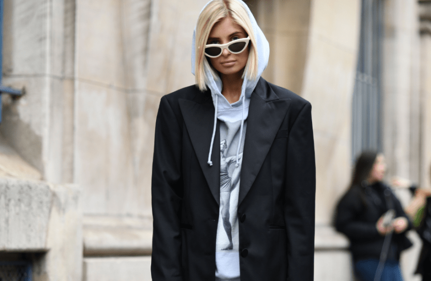 ... oder mit Hoodie und Blazer ist alles dabei.