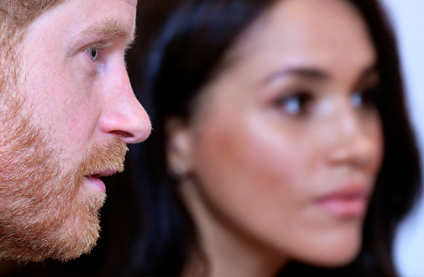 Nach dem royalen Rücktritt des Prinzen und seiner Gattin Meghan ...
