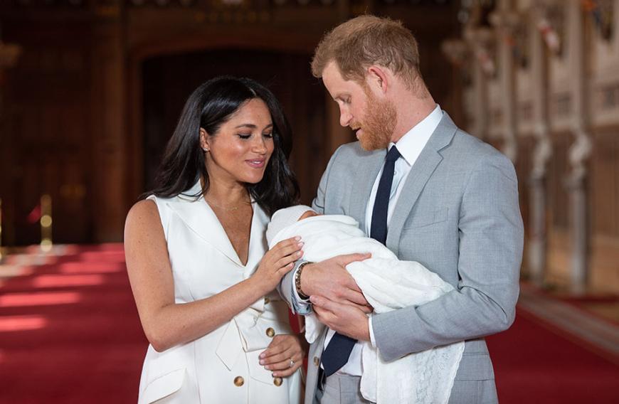 Zusammen mit Baby Archie wollen sie ihr Leben in England fortsetzen ...