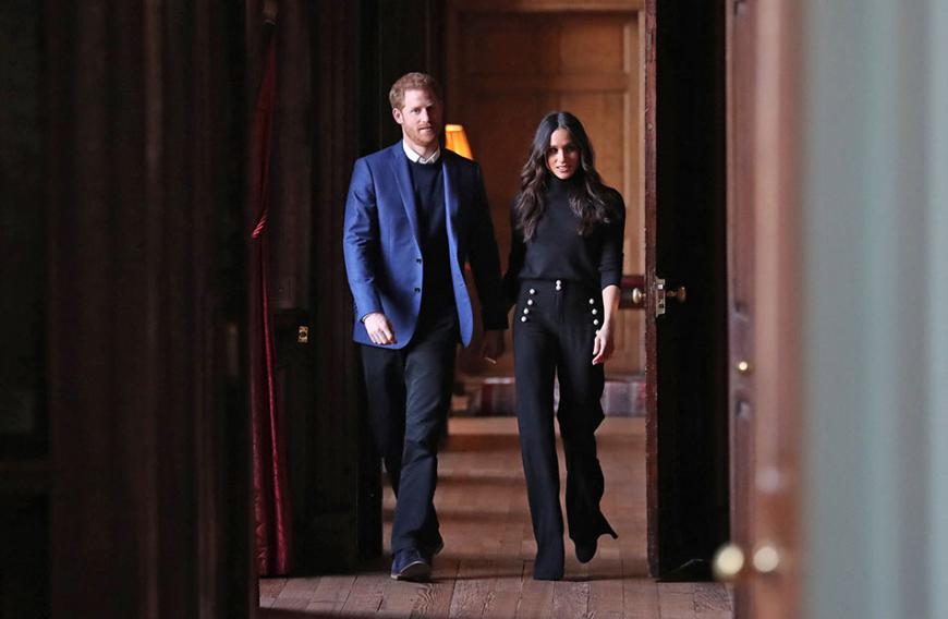 ... eine Botschaft an Harry und Meghan?