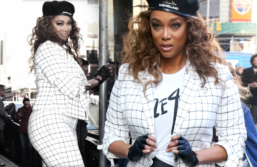 Tyra Banks hat während der Quarantäne mit einigen Extra-Kilos zu kämpfen.