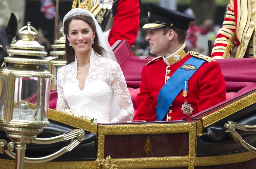 2011 gaben sich Prinz William und Herzogin Kate das Ja-Wort.