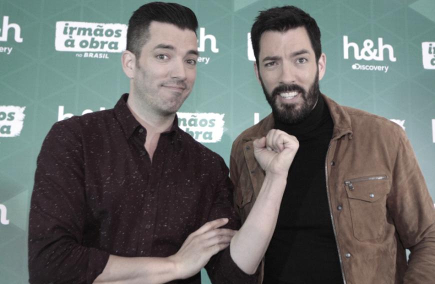 Die Stars der Show, die Zwillingsbrüder Jonathan und Drew Scott, zeigten sich anschließend völlig begeistert über die Herzlichkeit des Oscarpreisträgers.
