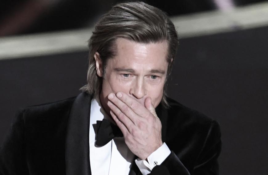Aww, wie bewegend! In einer TV-Show kämpfte Brad Pitt jetzt immer wieder mit den Tränen ...