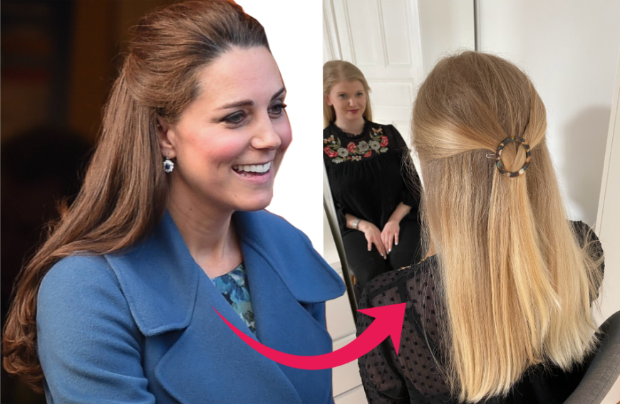 Royaler Glamour à la Herzogin Kate.