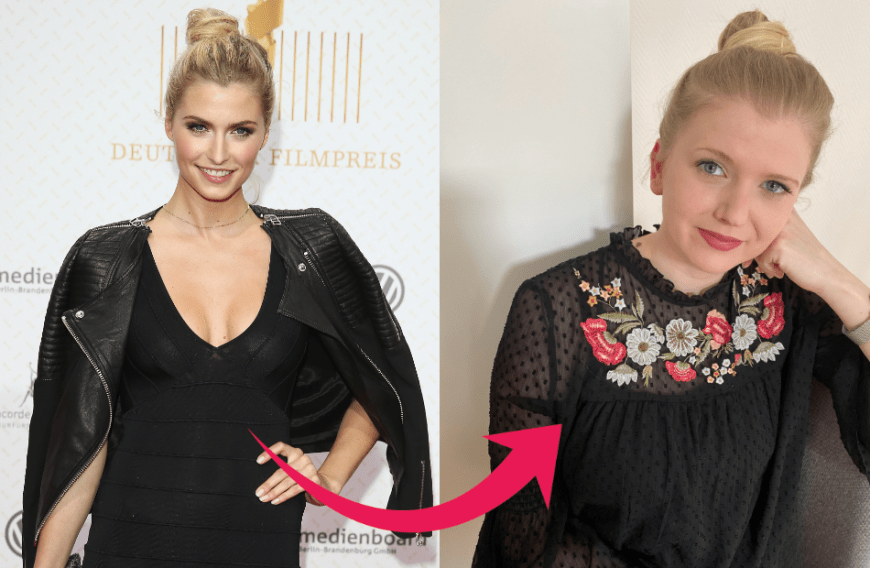Praktisch und einfach: Ein Dutt à la Topmodel Lena Gercke.