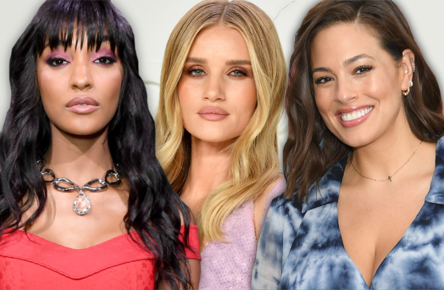 Stars wie Jourdan Dunn, Rosie Huntington-Whiteley und Ashley Graham (v.l.n.r.) kennen das Geheimnis für eine schöne Haut. Sie haben ihre Beauty-Tricks verraten und erklären, wie eine rundum perfekte Hautpflege aussieht.