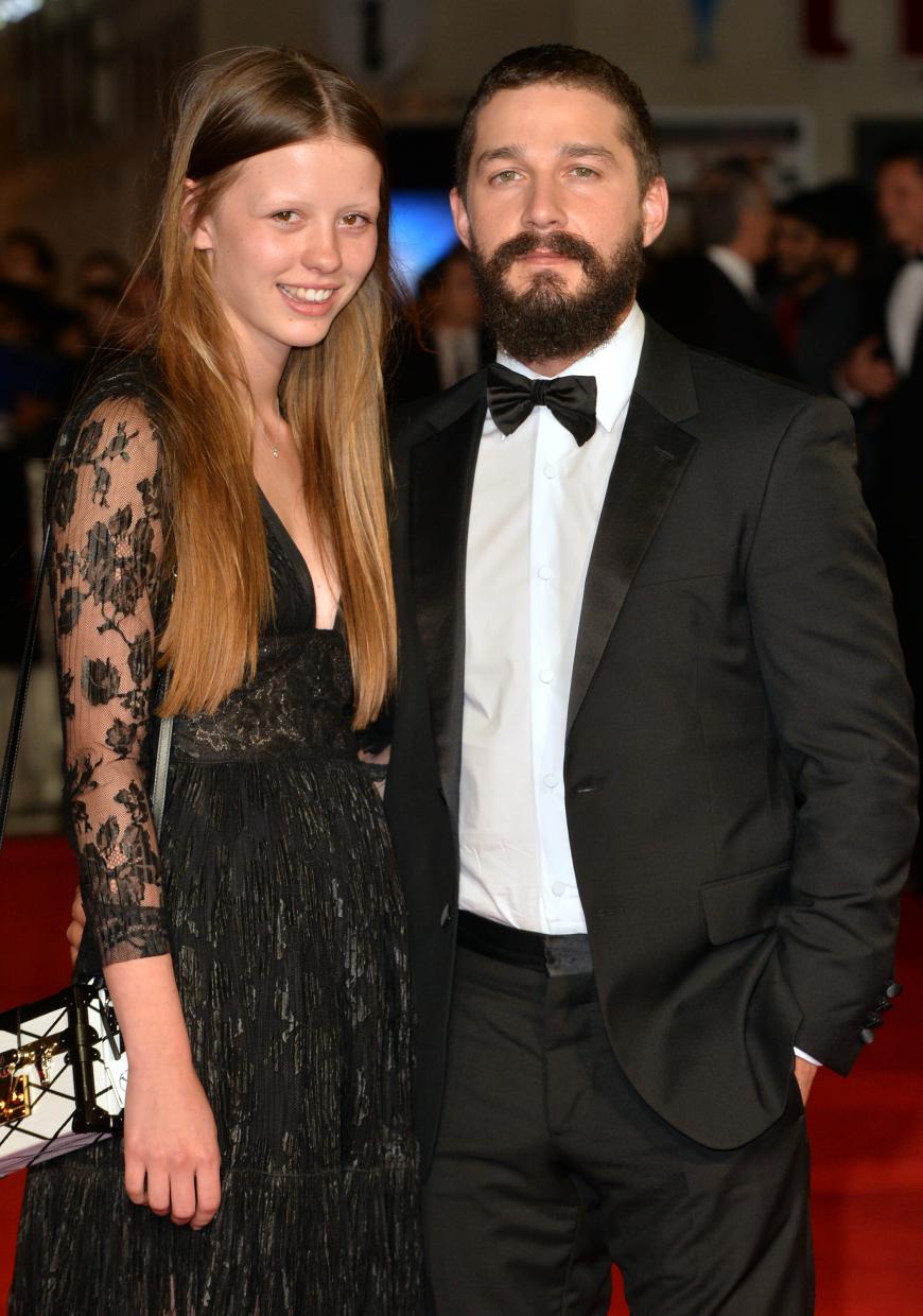 Shia LaBeouf und Mia Goth sollen wieder ein Paar sein.