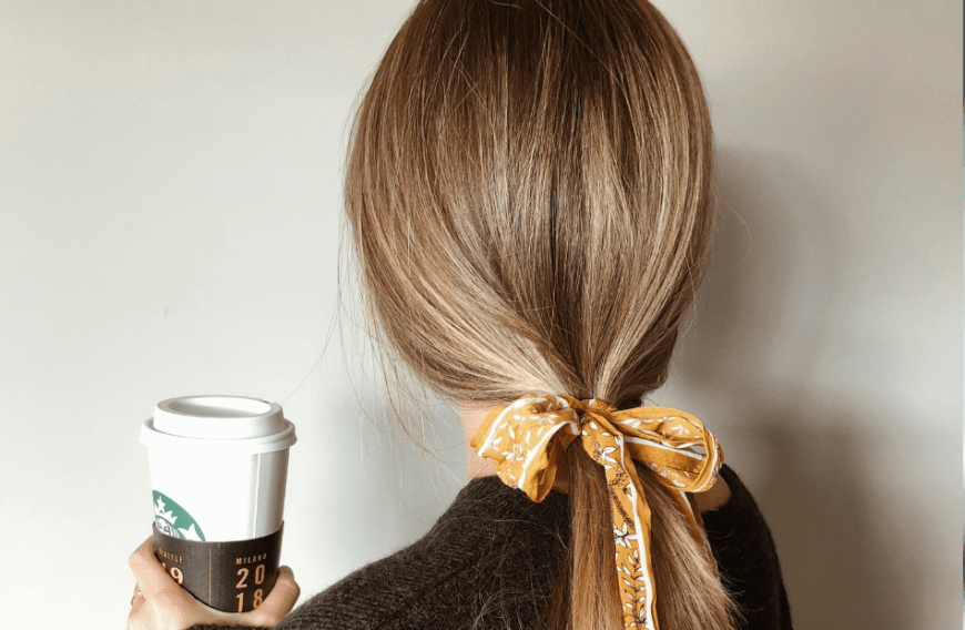 Oder einfach mit coolen Haar-Accessoires abzulenken.