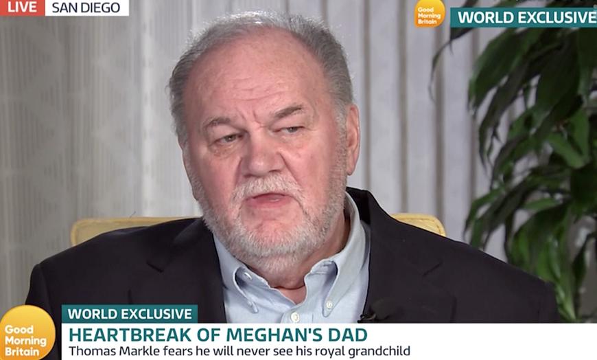... Thomas Markle schlichten - und das bereits 2018.