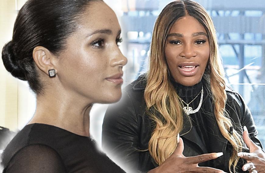 ... ausgerechnet BFF Serena Williams behauptete in einem Interview jetzt, Meghan überhaupt nicht zu kennen.