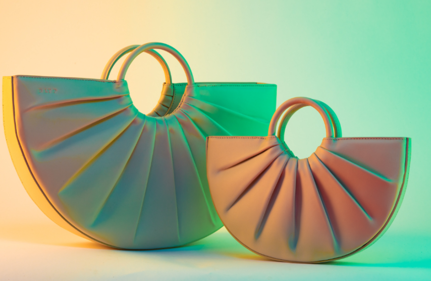 Zum Beispiel bist du super-stylisch mit halbrunden Taschen unterwegs ...
