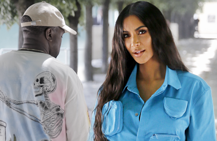 Auf einmal ist sie ganz allein: Kim Kardashian soll sich eine Auszeit genommen haben.