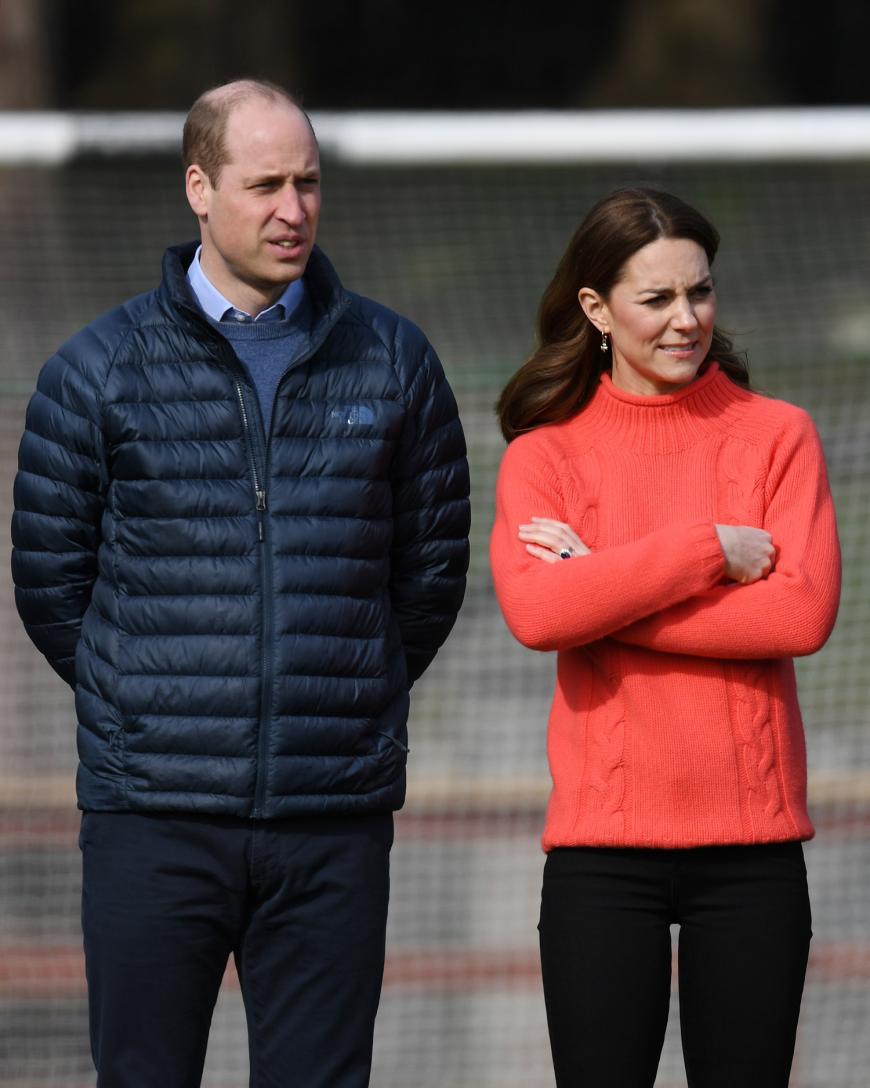 Wegen des Coronavirus' bangten er und Herzogin Kate um Prinz Charles.