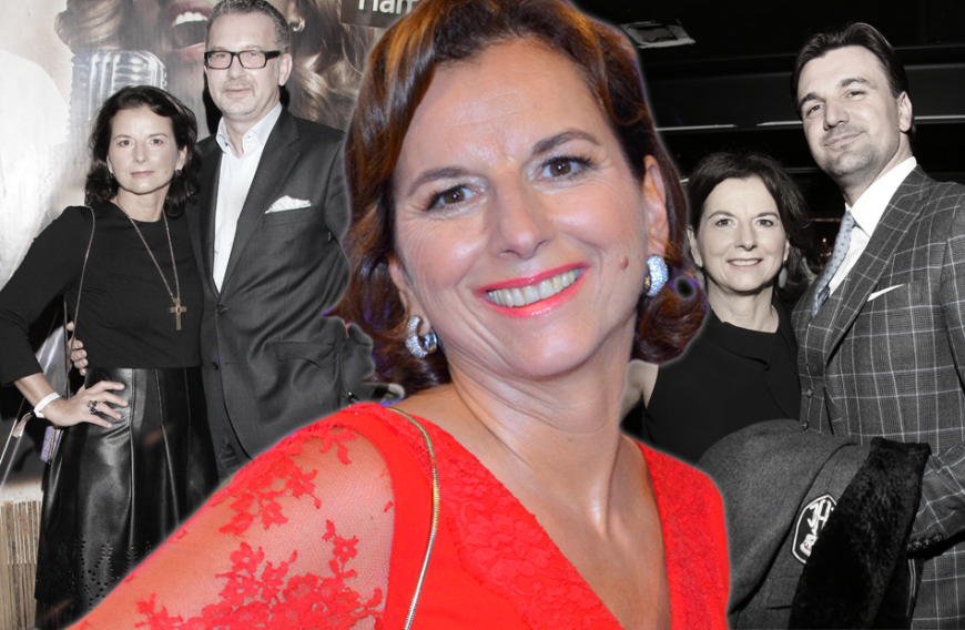Claudia Obert posiert gern mit Männern - wie hier mit Olaf Schmidt (l.) oder Micaela Schäfers Ex Felix Steiner (r.).