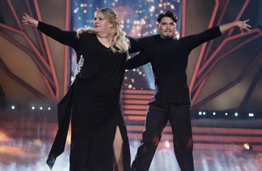 ... wählten die Zuschauer sie und Tanzpartner Erich Klann in die nächste Runde.