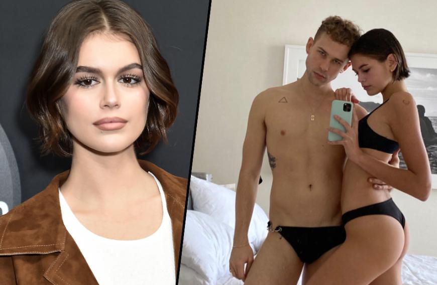Huch, wem kommt Kaia Gerber denn hier so nah? Hat das Model nach der Trennung von Skandal-Nudel Pete Davidson etwa einen neuen Freund? Nein! Der junge Mann, mit dem sich die Tochter von Cindy Crawford hier halbnackt fotografiert, ist ihr bester Freund Tommy Dorfman. Ob aus den beiden vielleicht doch noch was werden könnte? Definitiv nicht! Der Schauspieler ist seit 2016 mit seinem Mann Peter Zurkuhlen verheiratet.