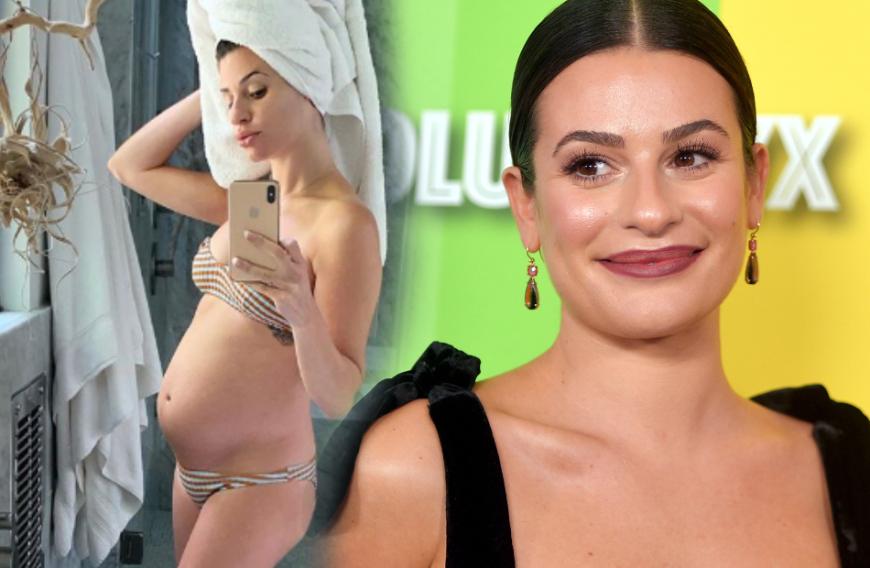 Babybauch-Update von Lea Michele: Lange war es nur ein Gerücht, doch dann bestätigte die