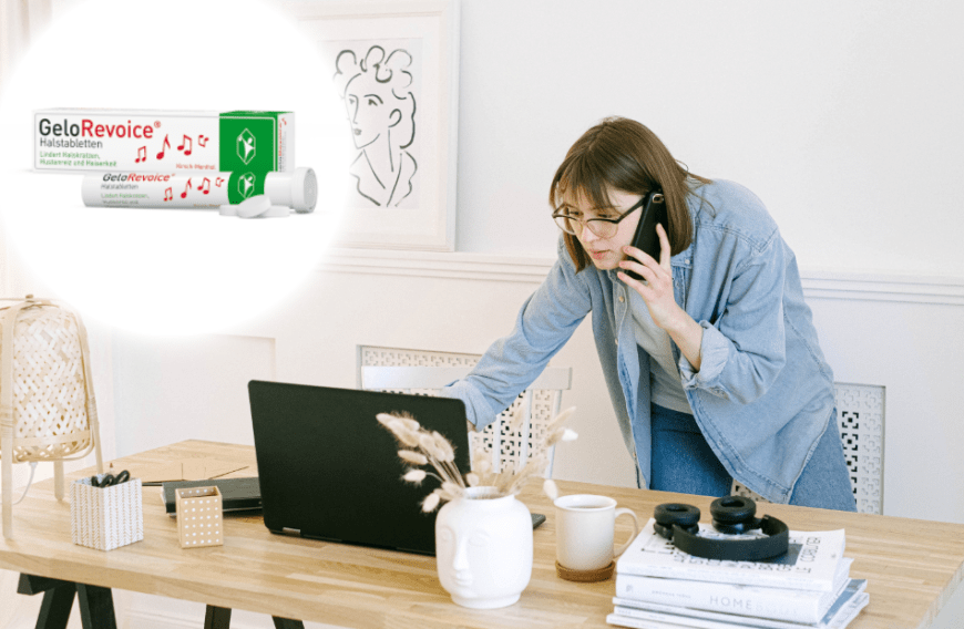 Dienstag, 10 Uhr: Telefonate und Teamcalls haben im Homeoffice deutlich zugenommen. Damit wir bald nicht nur krächzen, brauchen wir Unterstützung. Mit den