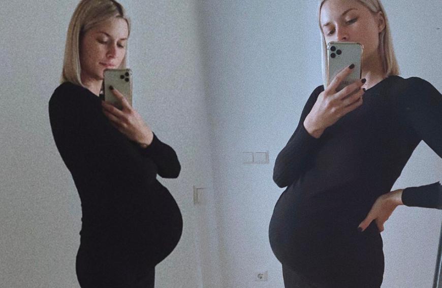 Wow, was für eine Mega-Kugel! Lena Gercke und ihr Freund Dustin Schöne erwarten zum ersten Mal Nachwuchs - und allzu lange kann es allem Anschein nach nicht mehr dauern. Bei
