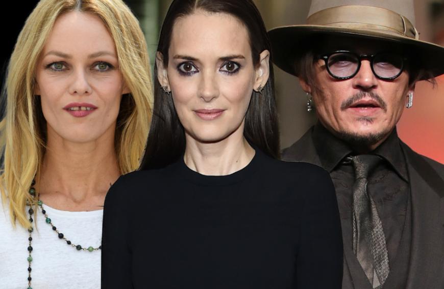 Der zuständige Richter soll unter anderem die Aussagen von Johnnys Ex-Frauen Vanessa Paradis (l.) und Winona Ryder (m.) als Beweismaterial zulassen. Die beiden hatten in der Vergangenheit des Öfteren beteuert, dass sich der Schauspieler ihnen gegenüber nie gewalttätig verhalten habe.