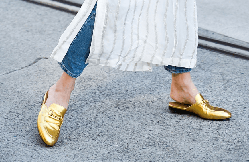 Offene Loafer sind ebenfalls ein absolutes Must-have und sind DER Eyecatcher eines jeden Outfits.