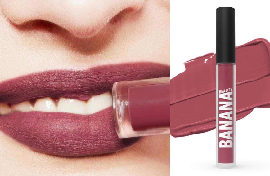 Der Liquid Lipstick von Banana Beauty verspricht nicht nur einen langanhaltenden Halt und mehr Volumen, sondern soll die Lippen zusätzlich auch noch pflegen und mit Feuchtigkeit versorgen.