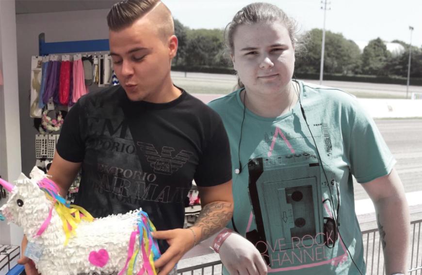 Von Babyspeck ist bei Jeremy Pascal Wollny absolut nichts mehr zu sehen.