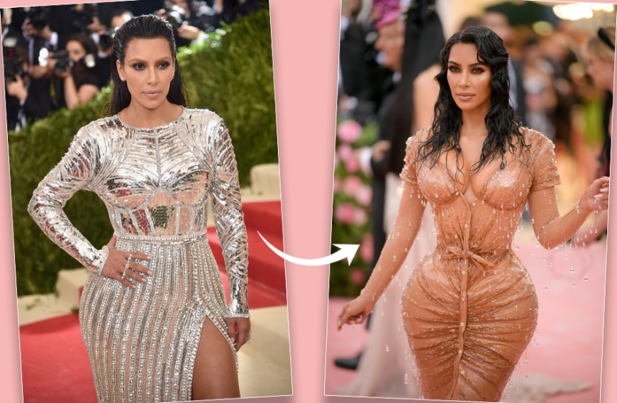 Das gleiche Event, drei Jahre zuvor: Die 39-Jährige auf der Met Gala. Hat sie sich Rippen entfernen lassen?