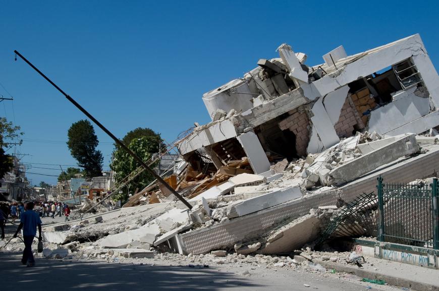 Das Paar wollte 2010 nach schlimmen Erdbeben beim Wiederaufbau Haitis helfen.