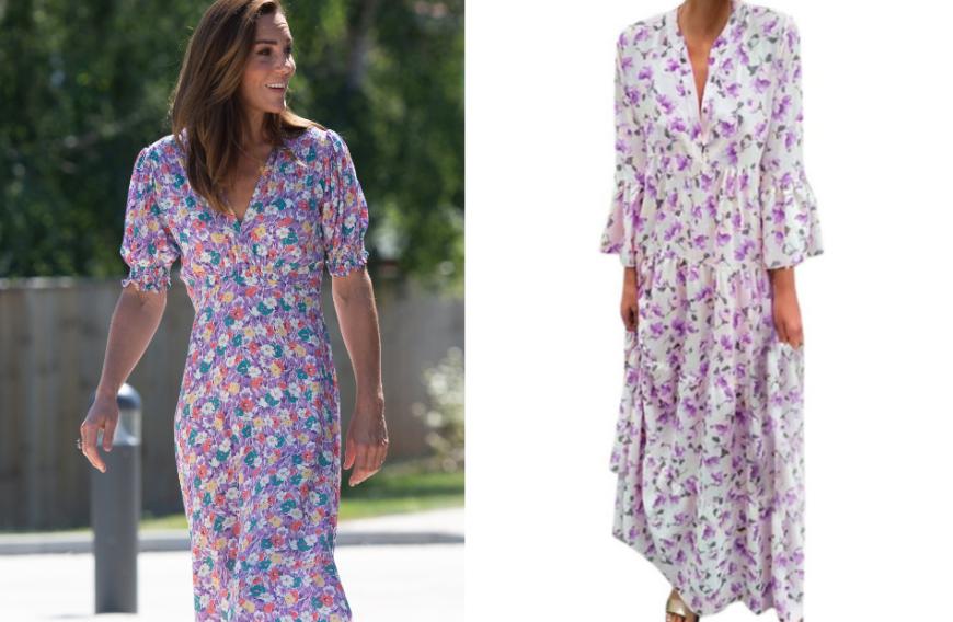 Bei unserer täglichen Fashion-Recherche haben wir diese Alternative gefunden, die dem Blumendress der royalen Stilikone sehr nahe kommt!