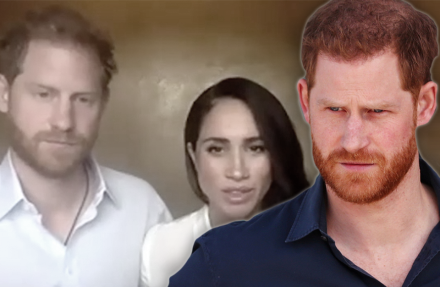 Die Körpersprache-Expertin Judi James und viele Zuschauer behaupten, Prnz Harry sehe während der Videokonferenz mit Meghan aus wie ein