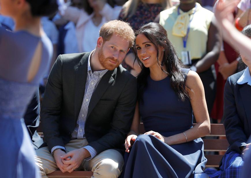 Harry und Meghan haben am heutigen Sonntagmorgen ein Medical Center besucht.