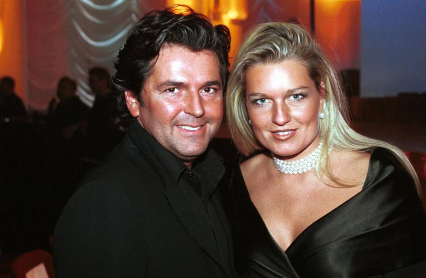 So sahen Thomas Anders und seine Frau Claudia in ihrem Hochzeitsjahr 2000 aus.