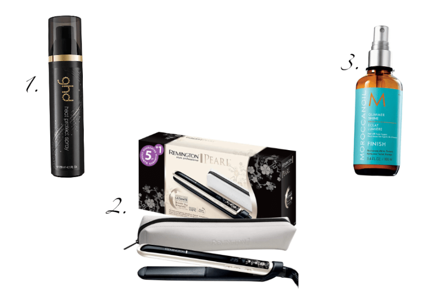 Der Klassiker: Mit einem Glätteisen lässt sich der Sleek-Look am einfachsten nachstylen.
1. ghd