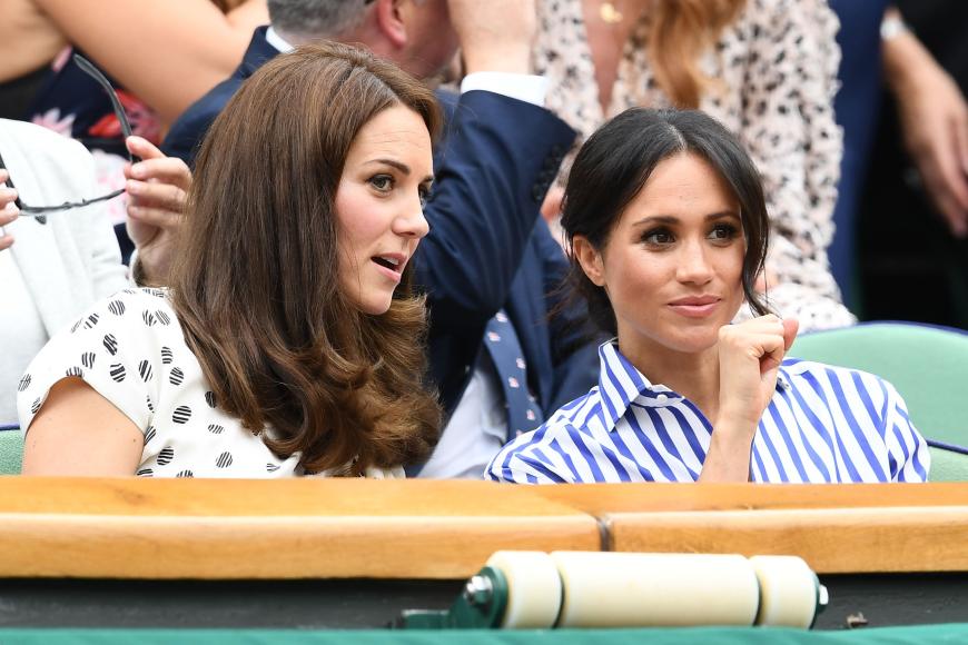 ... während Herzogin Meghan und Kate Platz 4 und 5 für sich beanspruchen.