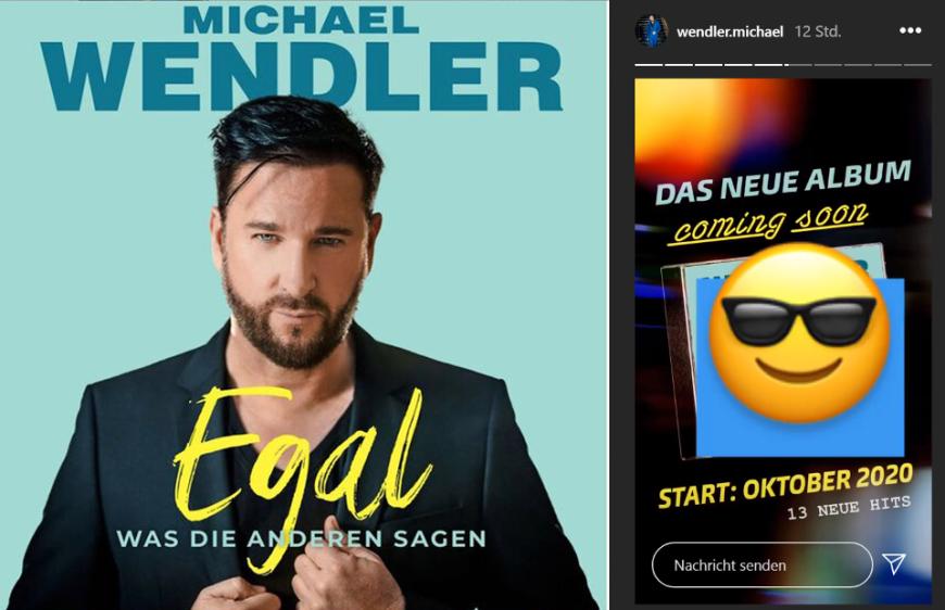 Links seht ihr das Cover seines neuen Albums