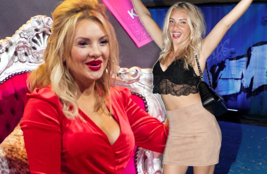 Speckröllchen statt straffer Bauch: Sieben Kilo wiegt Evelyn Burdecki inzwischen mehr.