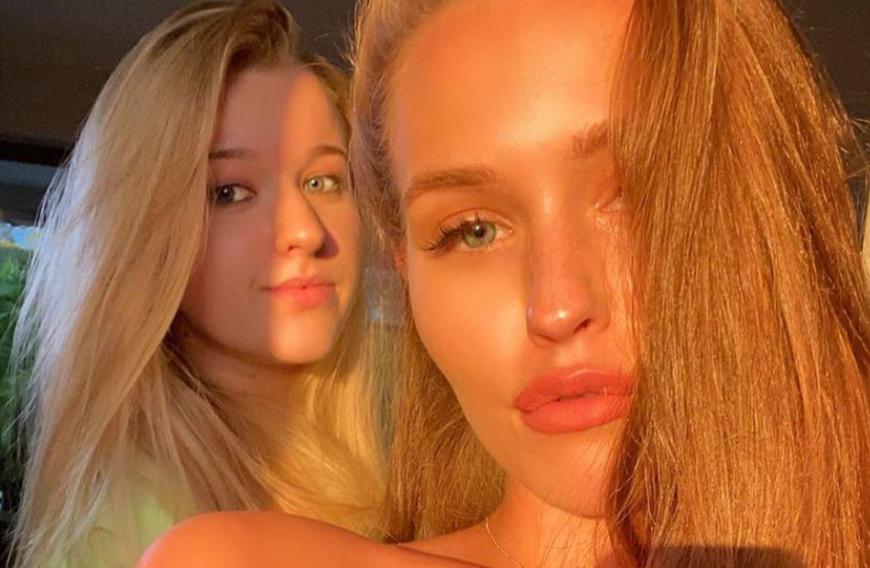 Das Verhältnis zwischen Laura und Adeline, die nur ein Jahr jünger ist, könnte offenbar nicht besser sein: