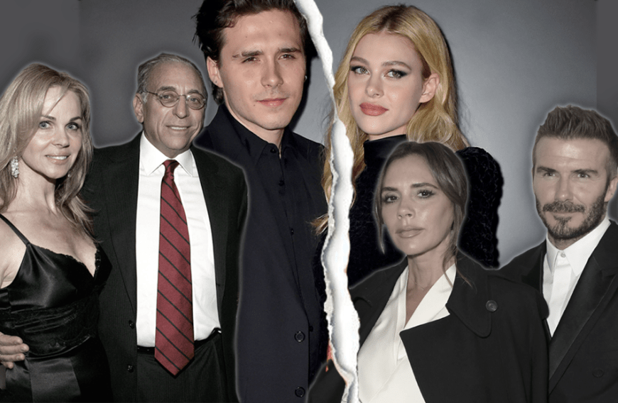 Brooklyn Beckham und Nicola Peltz (M.) wollen nach nur acht Monaten Beziehung vor den Traualtar treten. Doch nun droht ein Krieg der Brautpaar-Eltern ...