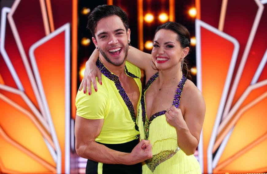 Also doch! Luca Hänni und Christina Luft sind ein Liebespaar.
