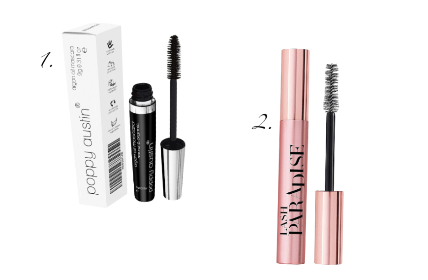 Auch diese Mascaras sind reich an pflegenden Inhaltsstoffen:
1. Poppy Austin
