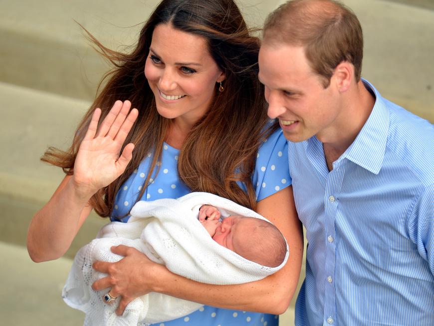 Schon bei seiner Geburt war klar, dass George einmal England regieren würde.