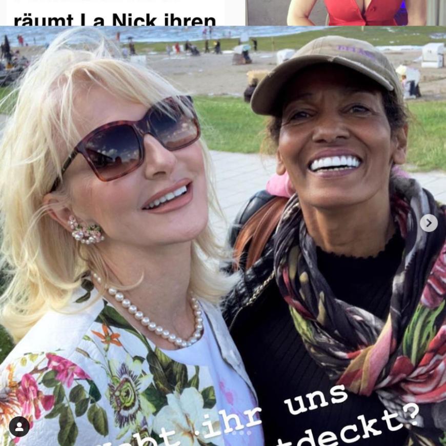 Désirée Nick und Nadja Abd el Farrag feierten eine Reunion.