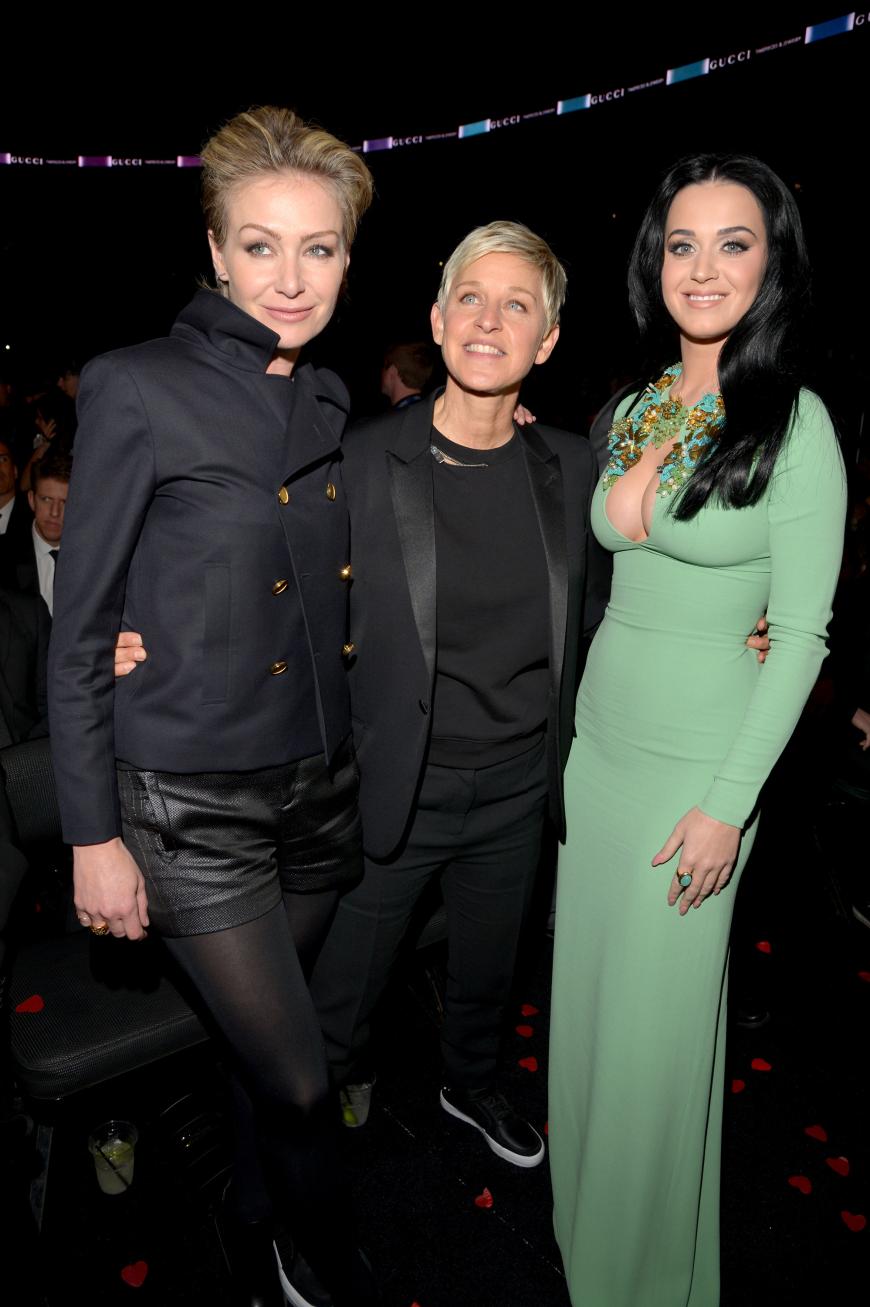 Unter anderem Portia de Rossi und Katy Perry stellen sich jetzt auf die Seite der Moderatorin.