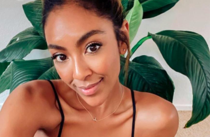 Jetzt soll Tayshia Adams ihre Rolle für den Rest der Aufzeichnungen übernehmen ...