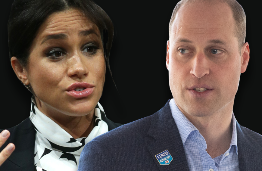 ... schon Bruder William soll von Harry eine Ansage bekommen haben, weil er sich negativ gegenüber Meghan geäußert haben soll.