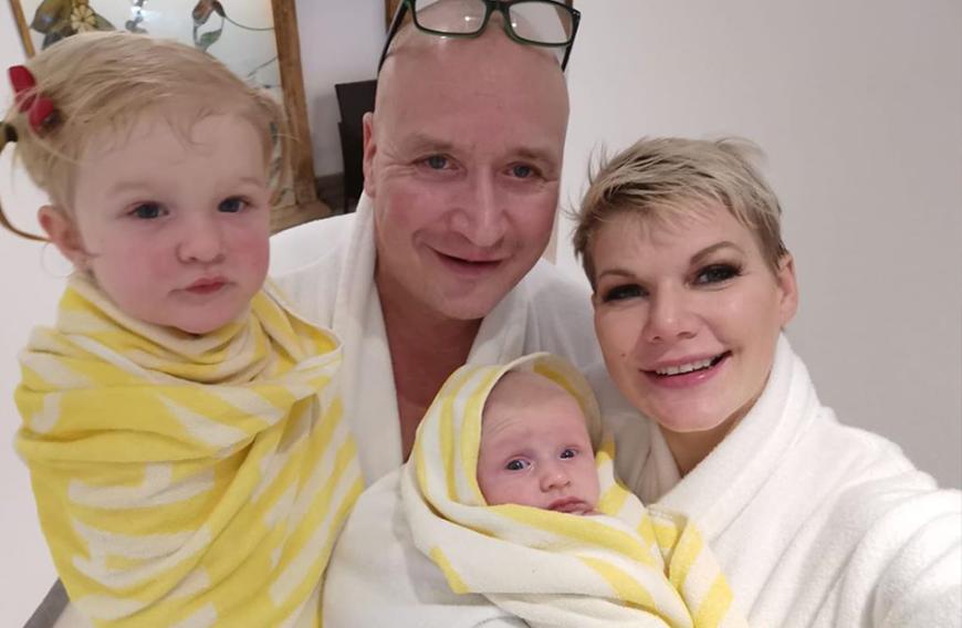 ... die ganze Familie hat sich infiziert ...