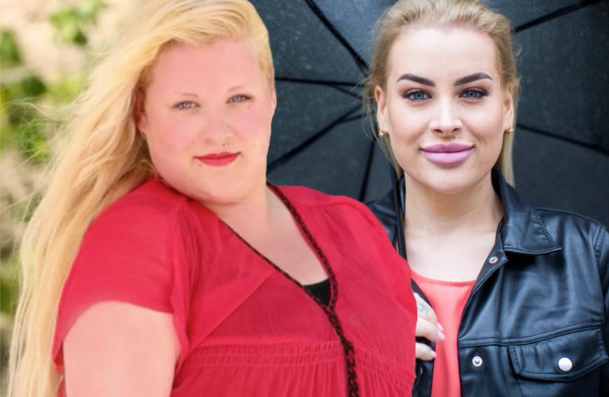... heute ist die Blondine zwar 111 Kilo leichter, aber auch glücklich?