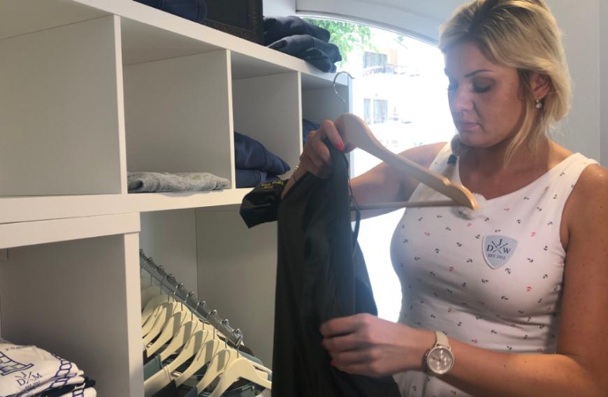 ... aufgrund der Corona-Pandemie musste die 33-Jährige ihre Boutique